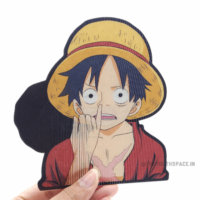 Luffy 3D motion sticker (code 6)