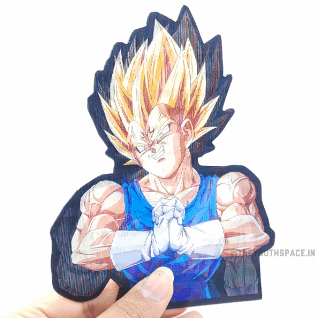 Majin Vegeta 3D Motion Sticker