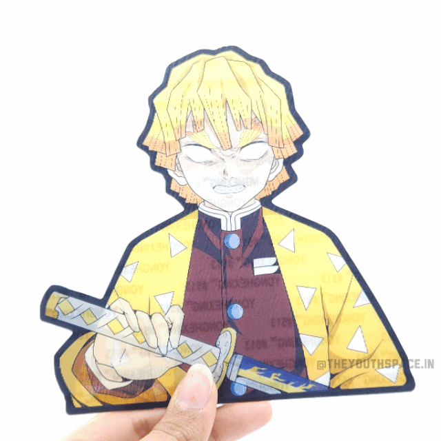 Zenitsu 3D motion sticker