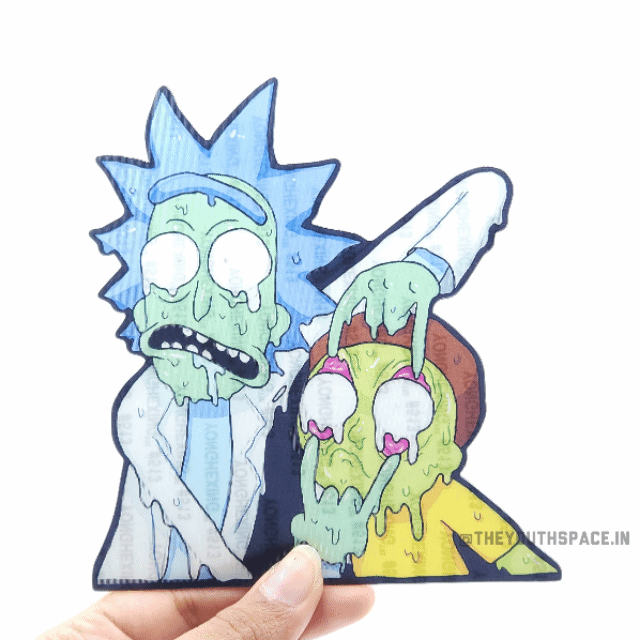 Rick & Morty 3D motion sticker