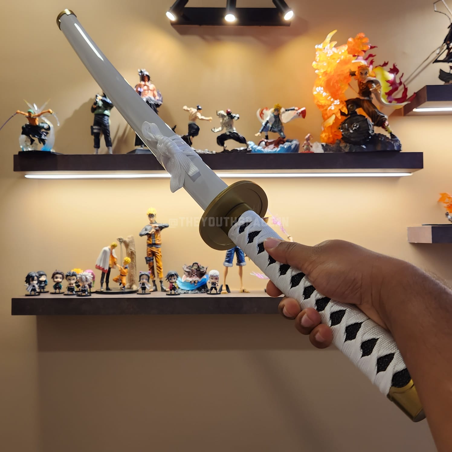 DIY ZORO'S WADO ICHIMONJI WOODEN KATANA (104 CM)