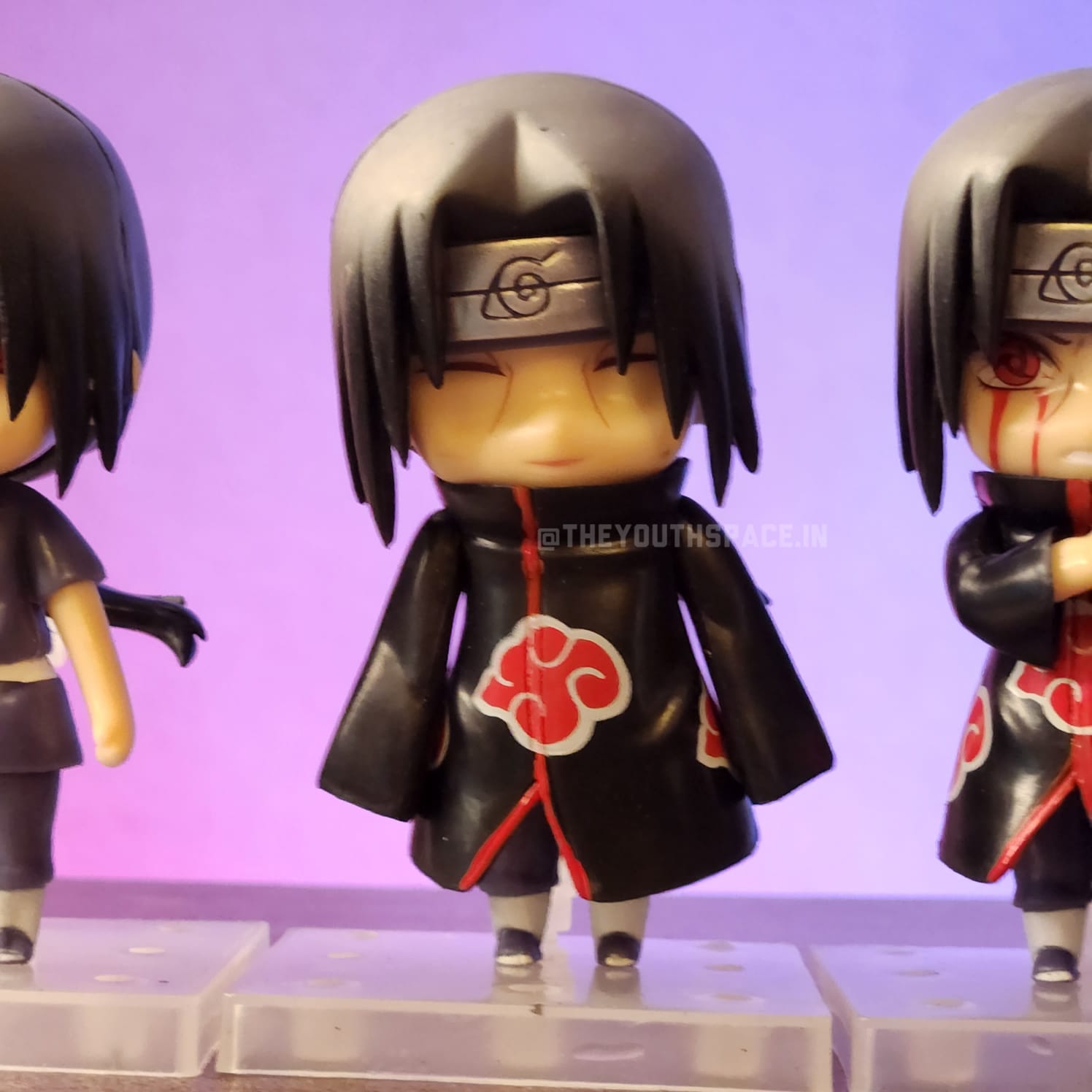 Itachi set of 3 action figures - Naruto