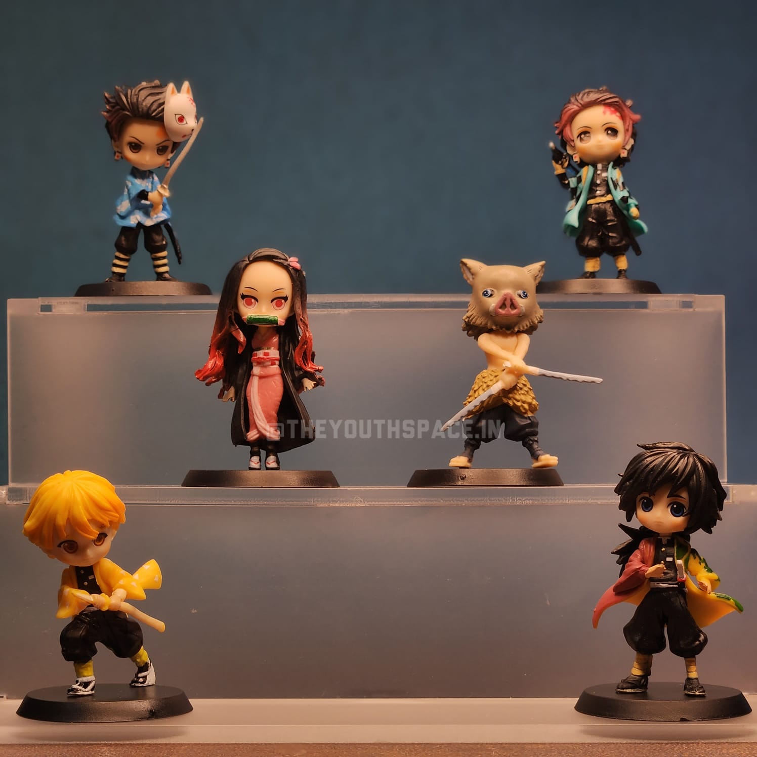 Demon Slayer Set of 6 Figurines