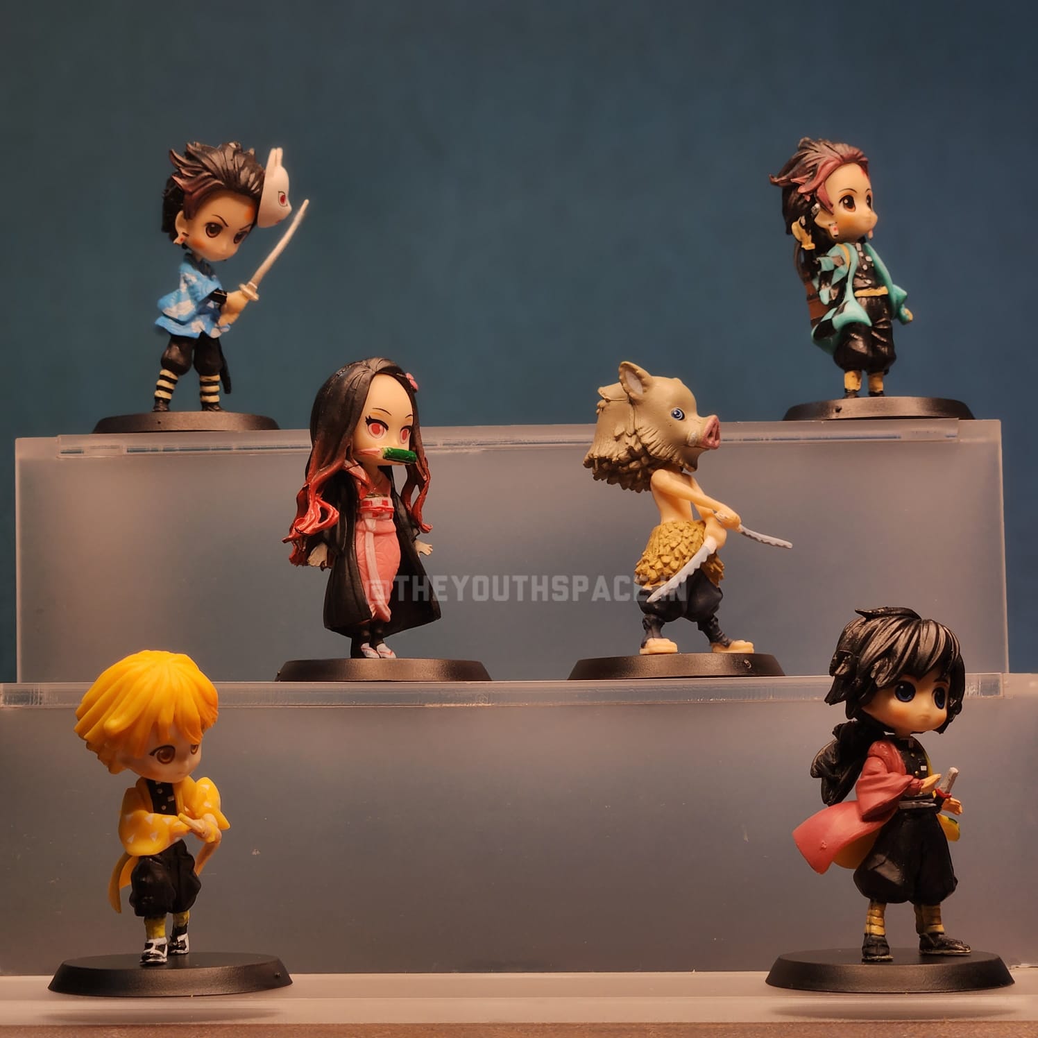 Demon Slayer Set of 6 Figurines