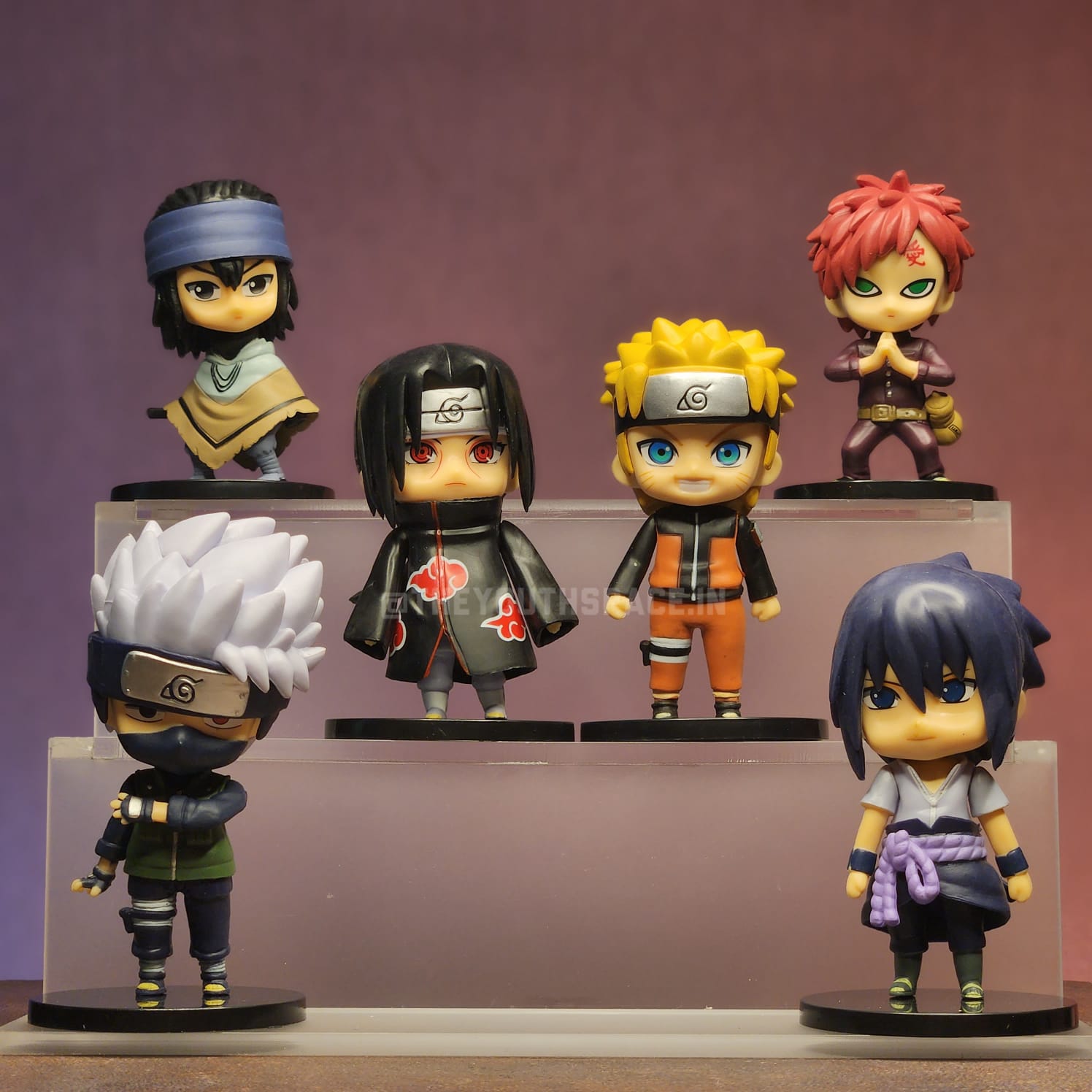 Naruto set of 6 Figurines
