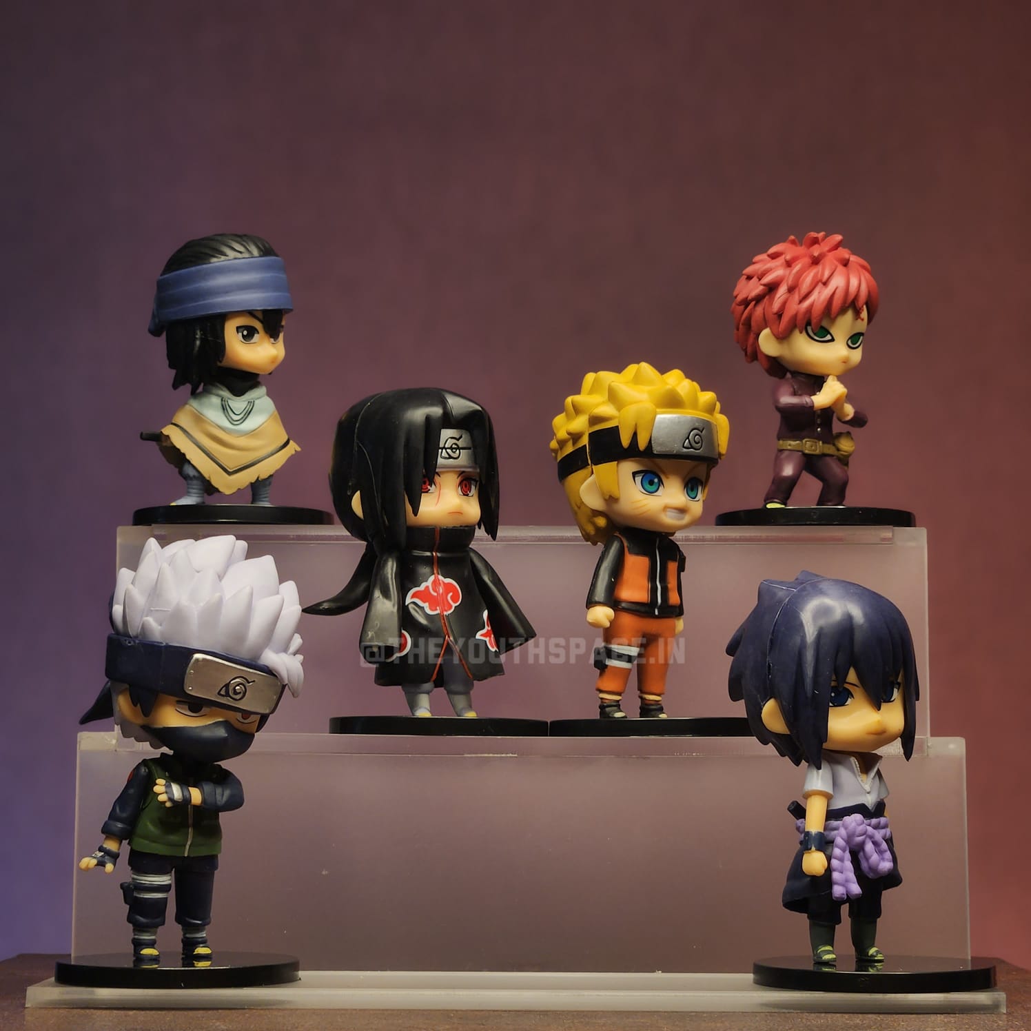 Naruto set of 6 Figurines