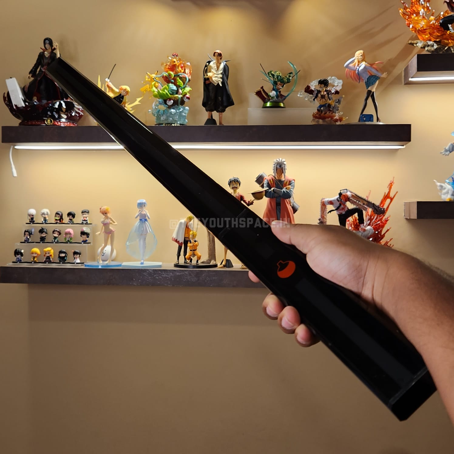 SASUKE'S GRASSCUTTER PRACTICE WOODEN KATANA (104 CMS)