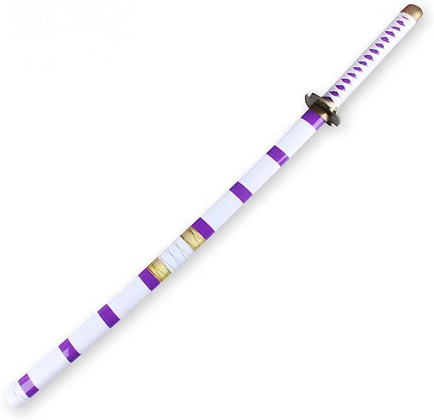 DIY LUFFY'S NADAI KITETSU WOODEN KATANA (104 CM)