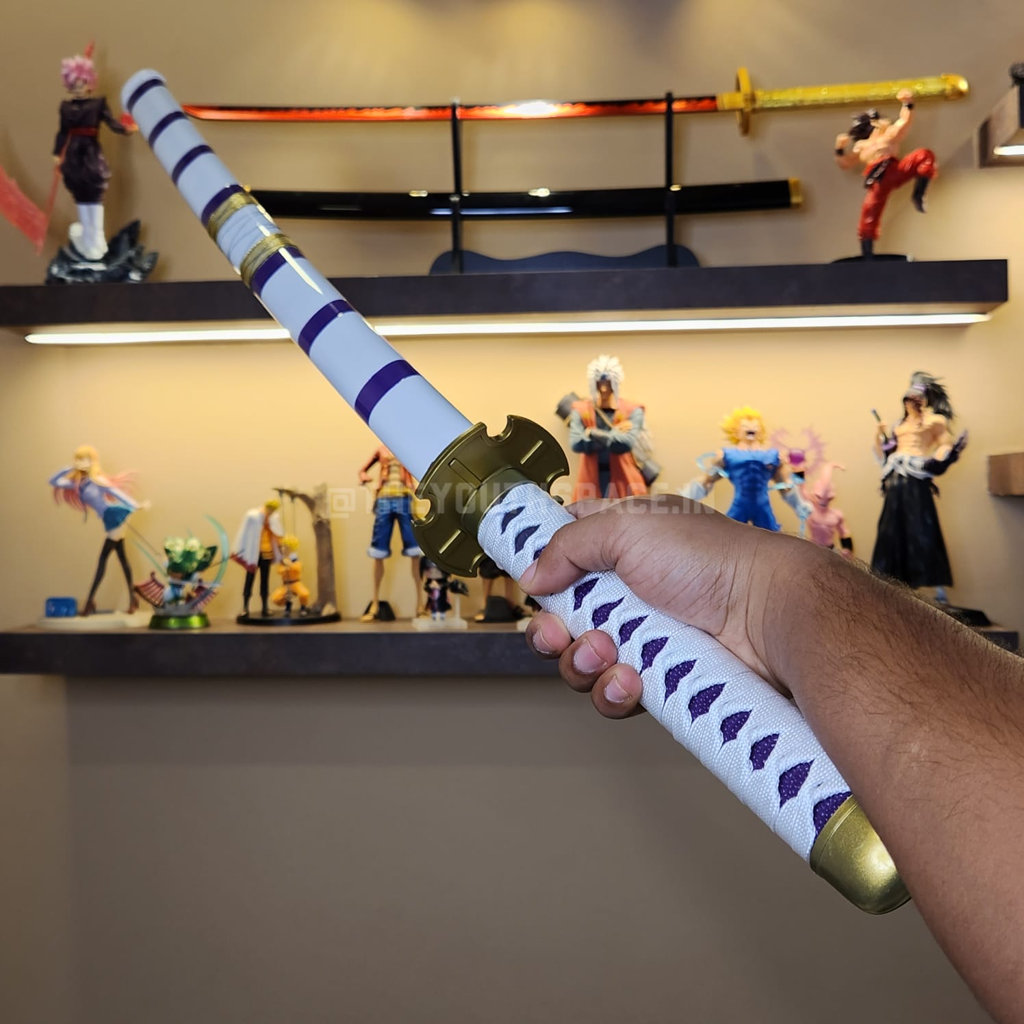 DIY LUFFY'S NADAI KITETSU WOODEN KATANA (104 CM)