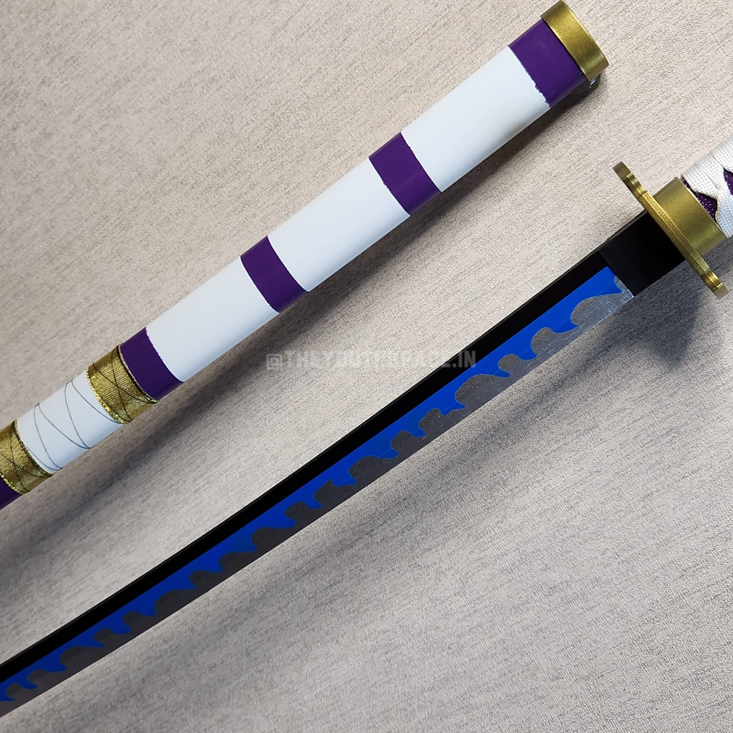 DIY LUFFY'S NADAI KITETSU WOODEN KATANA (104 CM)