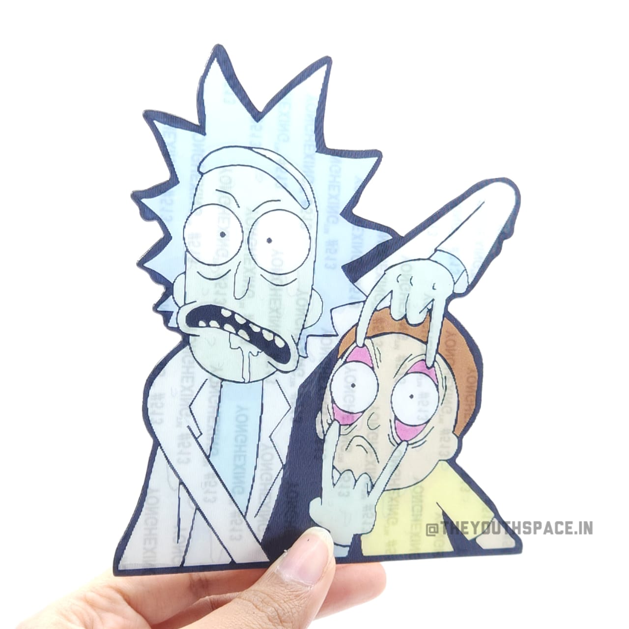 Rick & Morty 3D motion sticker