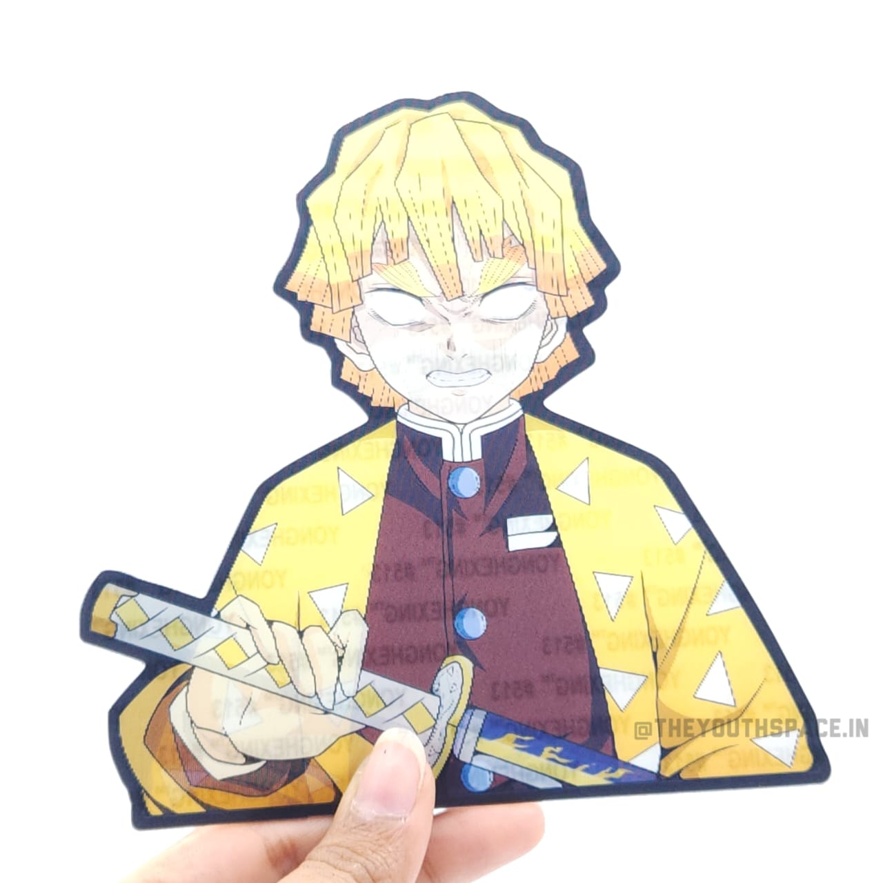 Zenitsu 3D motion sticker