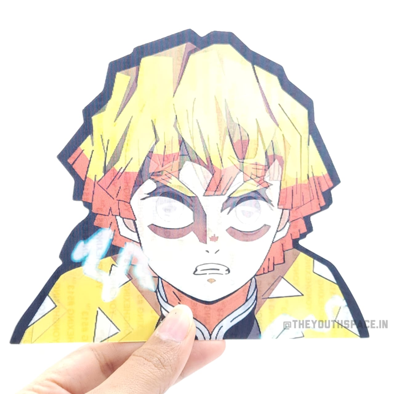 Zenitsu 3D motion sticker (code3)