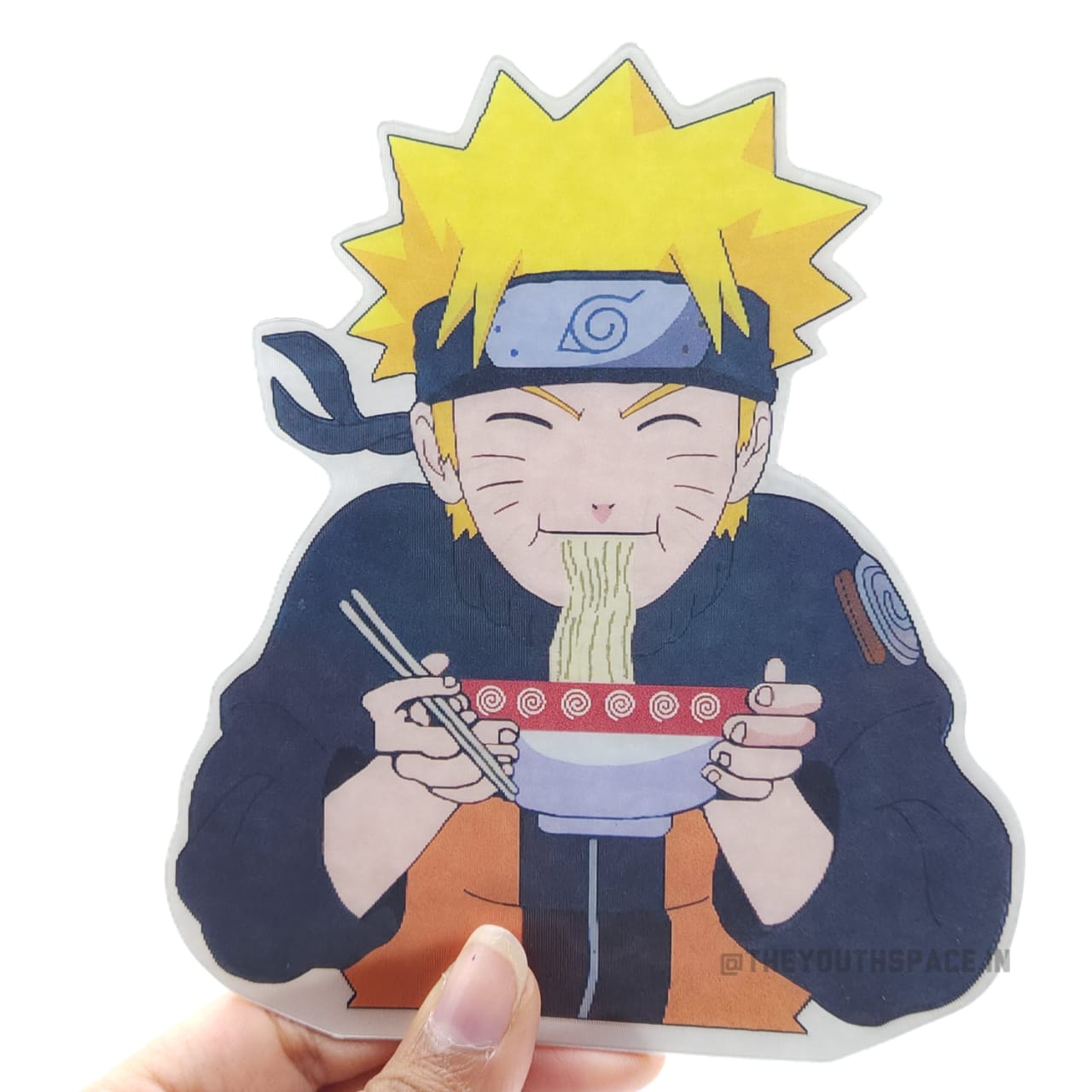 Naruto eating Ramen 3D Motion Sticker