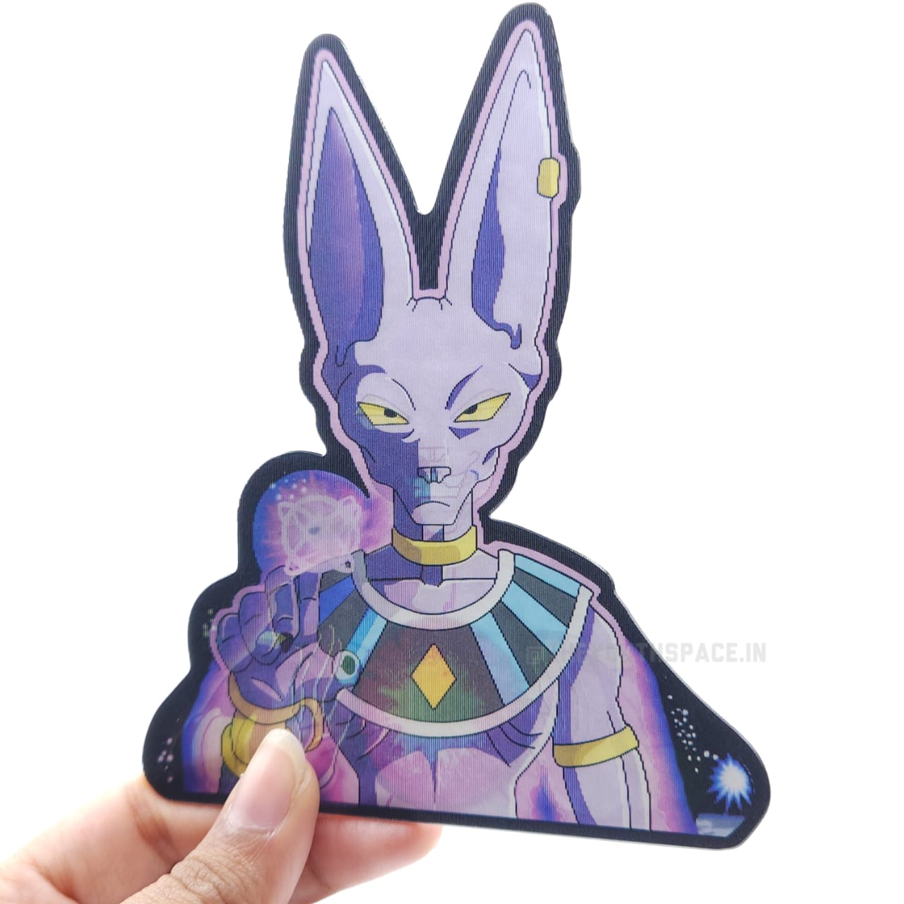 Beerus 3D motion sticker