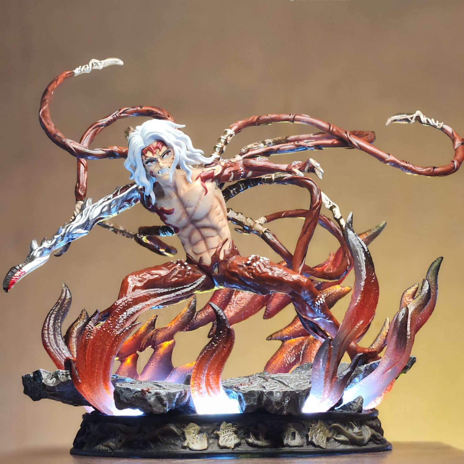 Muzan Kibutsuji Action Figure with Lights - Demon Slayer