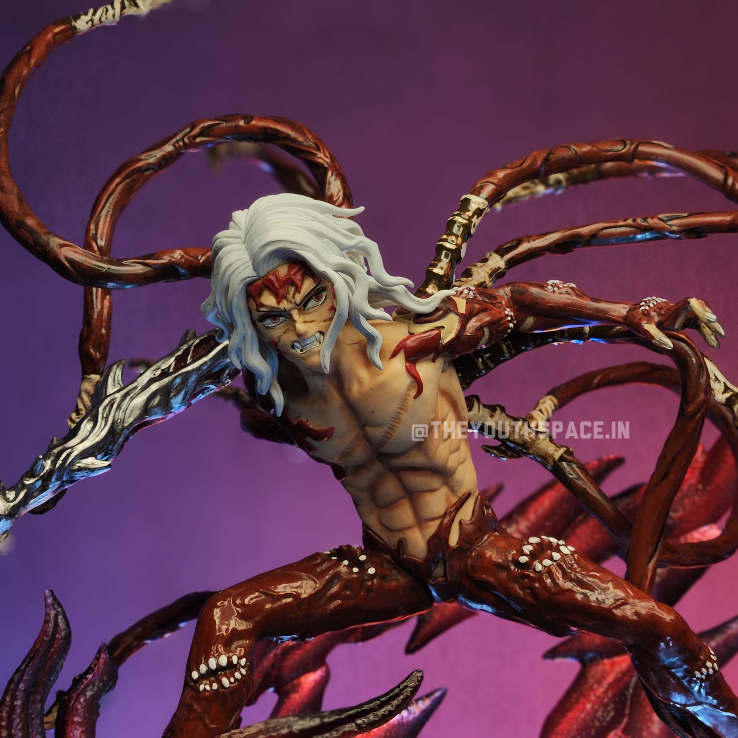 Muzan Kibutsuji Action Figure with Lights - Demon Slayer