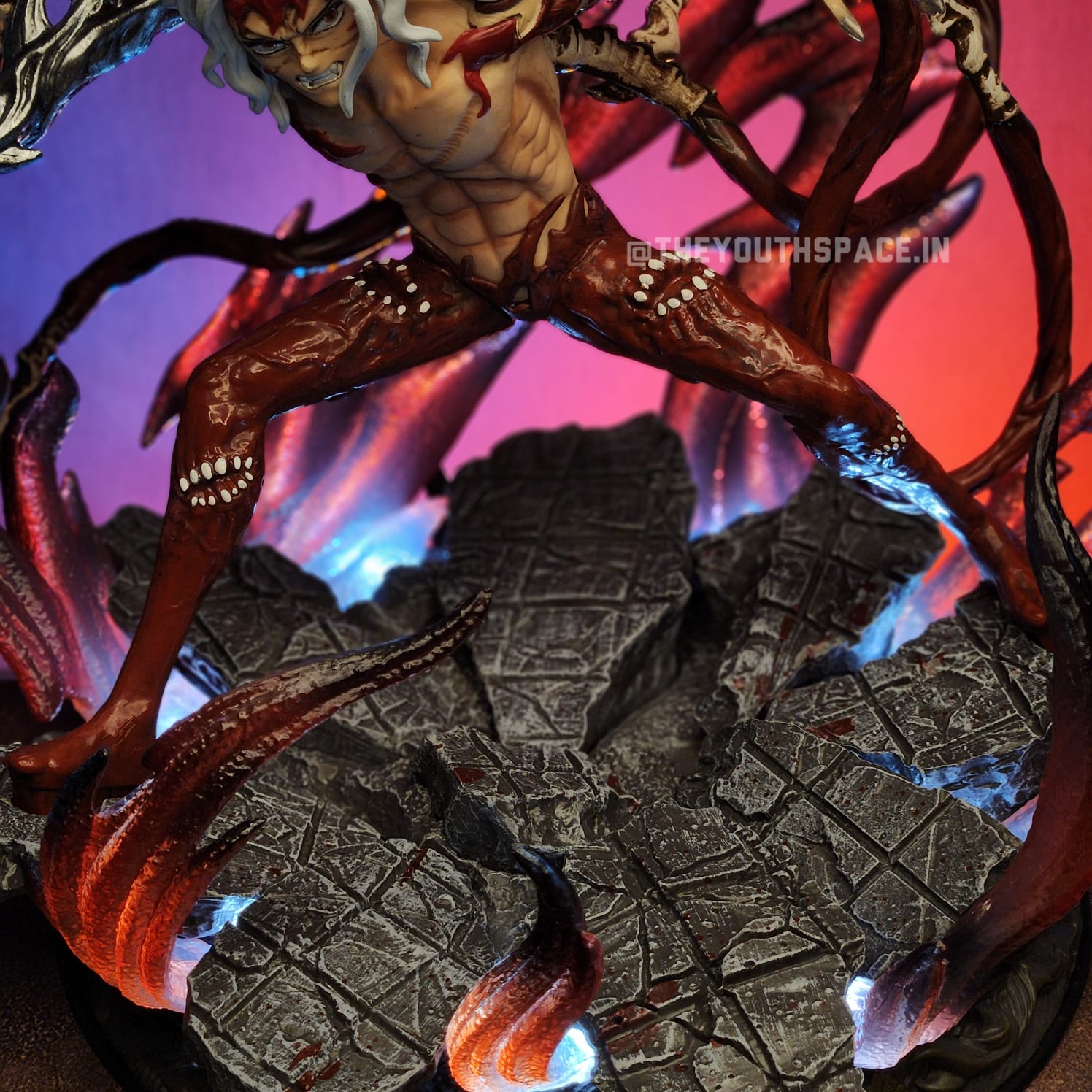Muzan Kibutsuji Action Figure with Lights - Demon Slayer