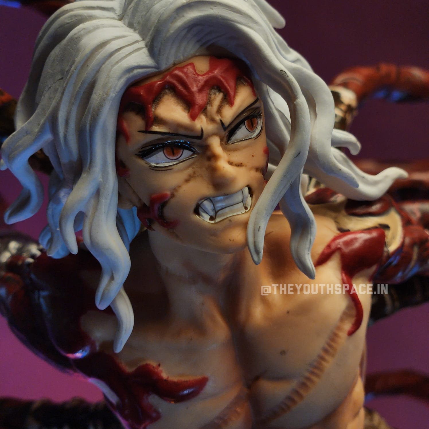 Muzan Kibutsuji Action Figure with Lights - Demon Slayer