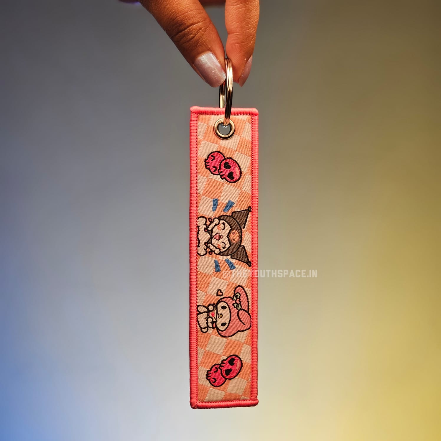 Anime Flip Side Embroidered Keychain (15 cm)