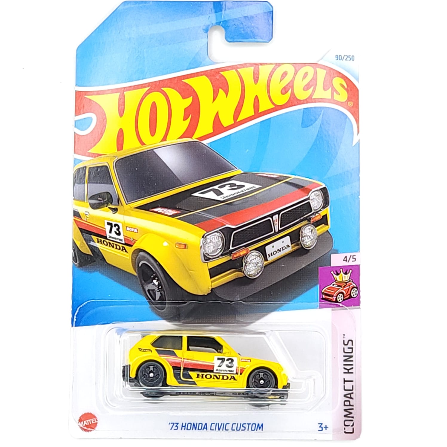 Hot Wheels 73 Honda Civic Custom Imported