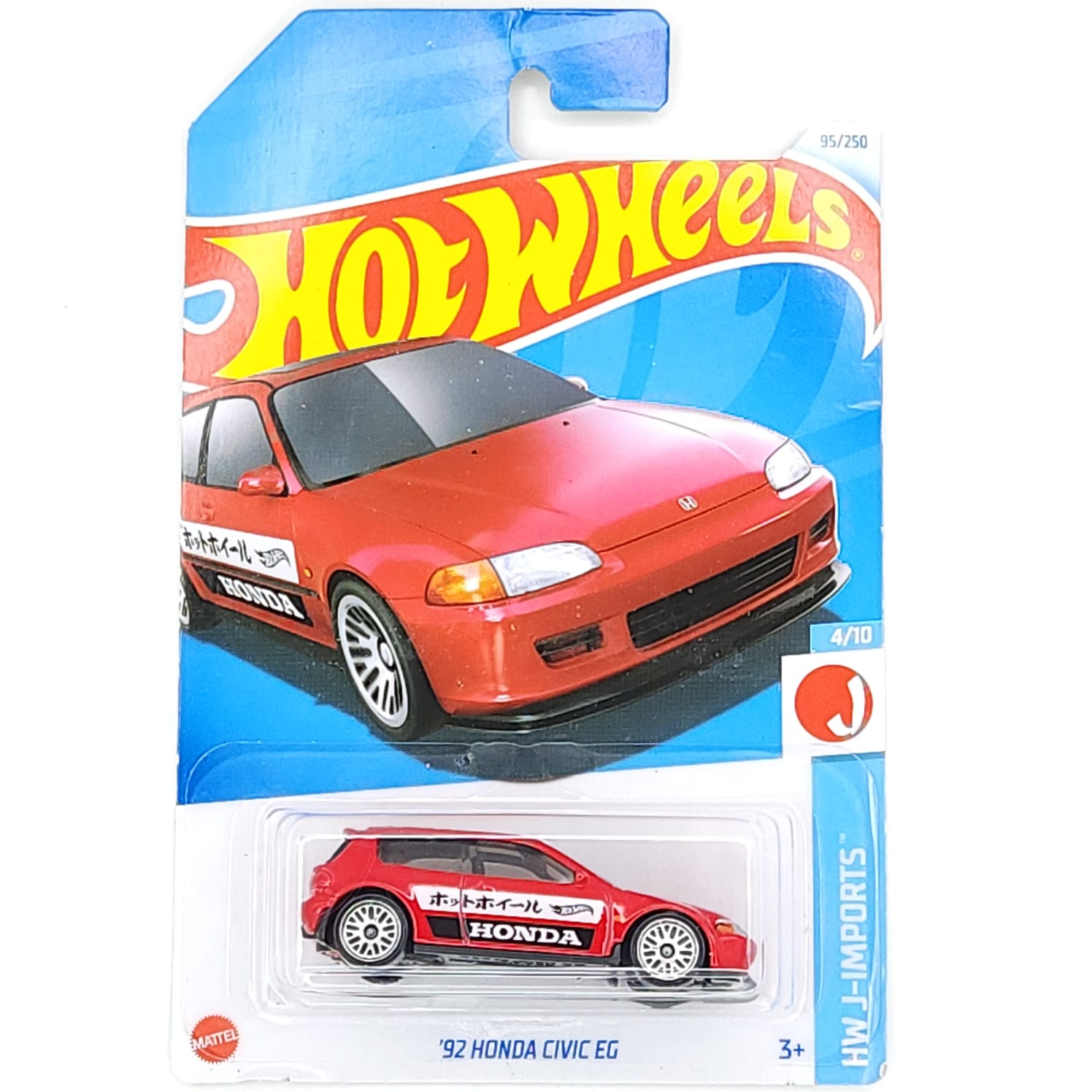 Hot Wheels 92 Honda Civic EG Imported