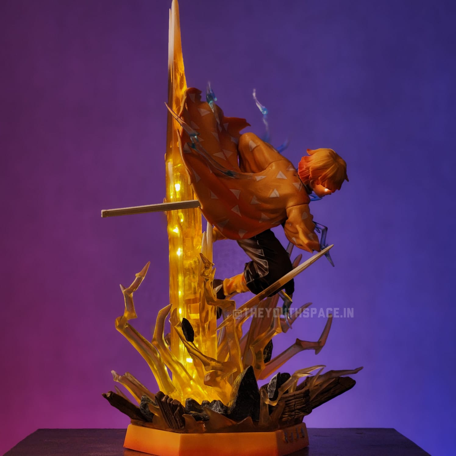 Demon Slayer Zenitsu Agatsuma Light Up Figurine