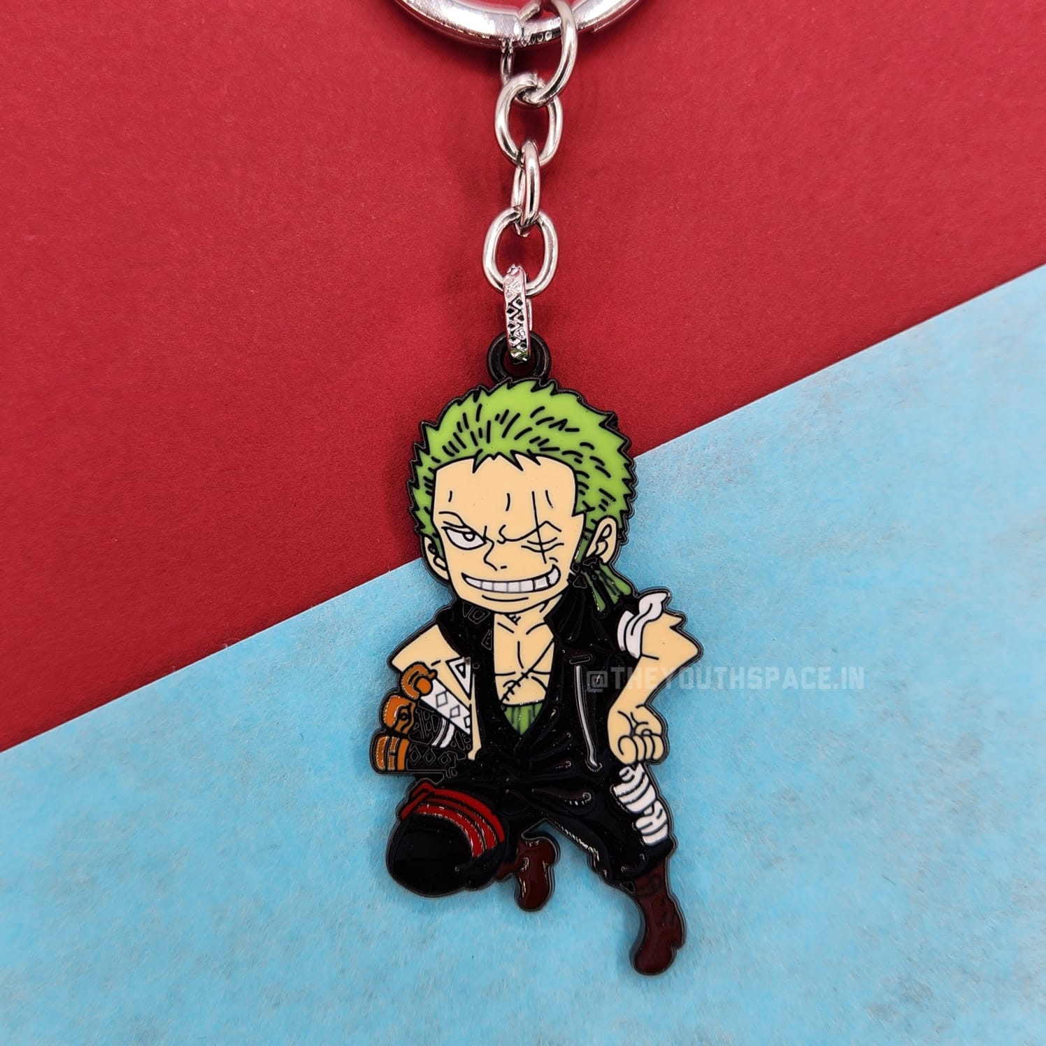Zoro Metal Keychain