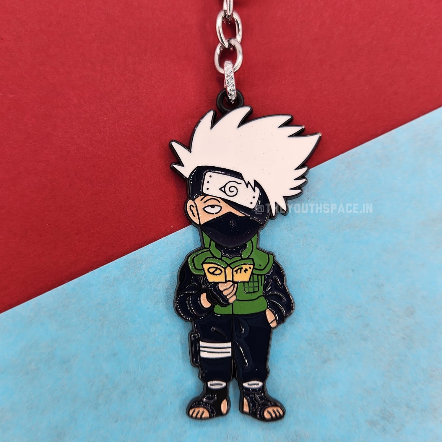 Kakashi Code 3 Metal Keychain
