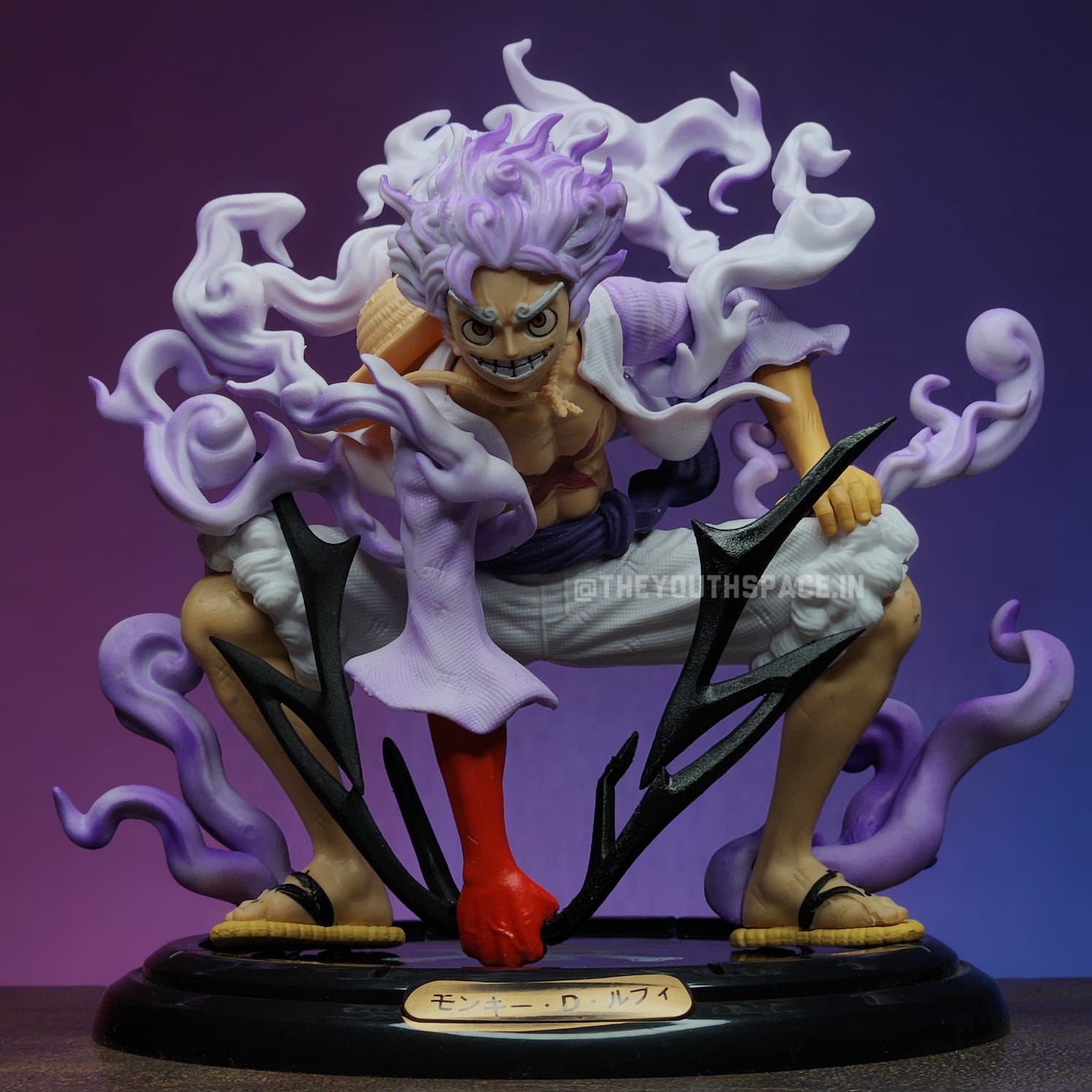 LUFFY GEAR 5 SUN GOD NIKA ACTION FIGURE - ONE PIECE (code 2)