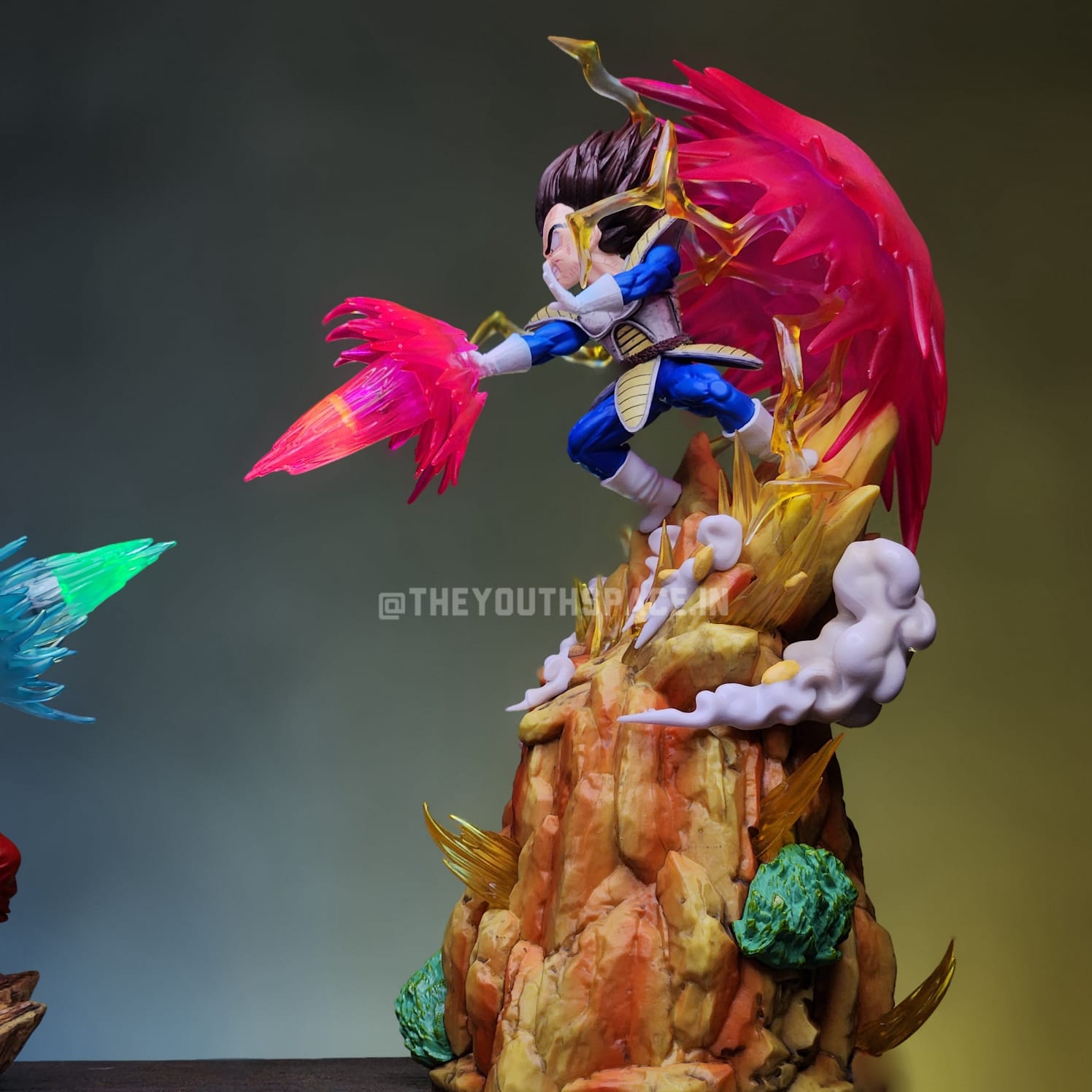 Kamehameha vs Galick Gun With lights - Dragon Ball
