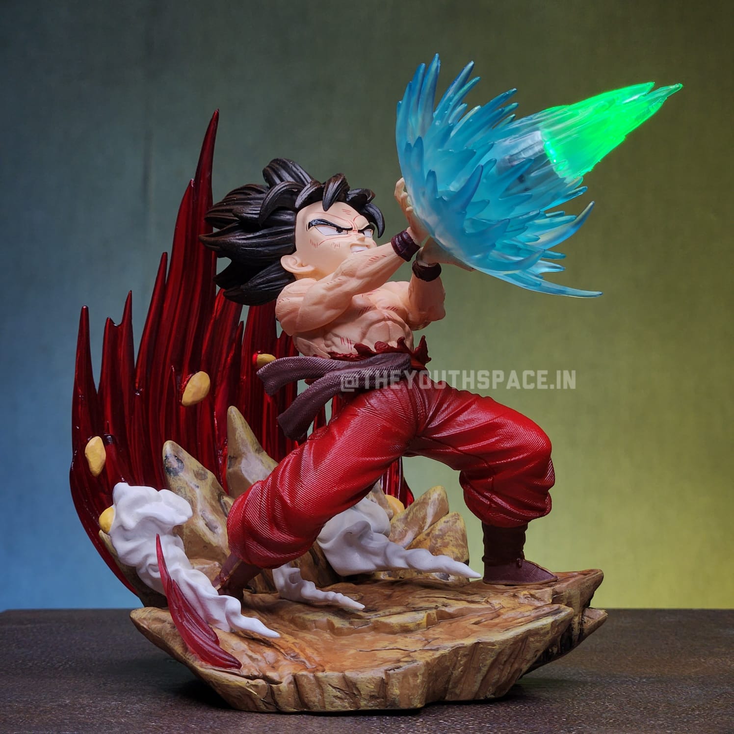 Kamehameha vs Galick Gun With lights - Dragon Ball