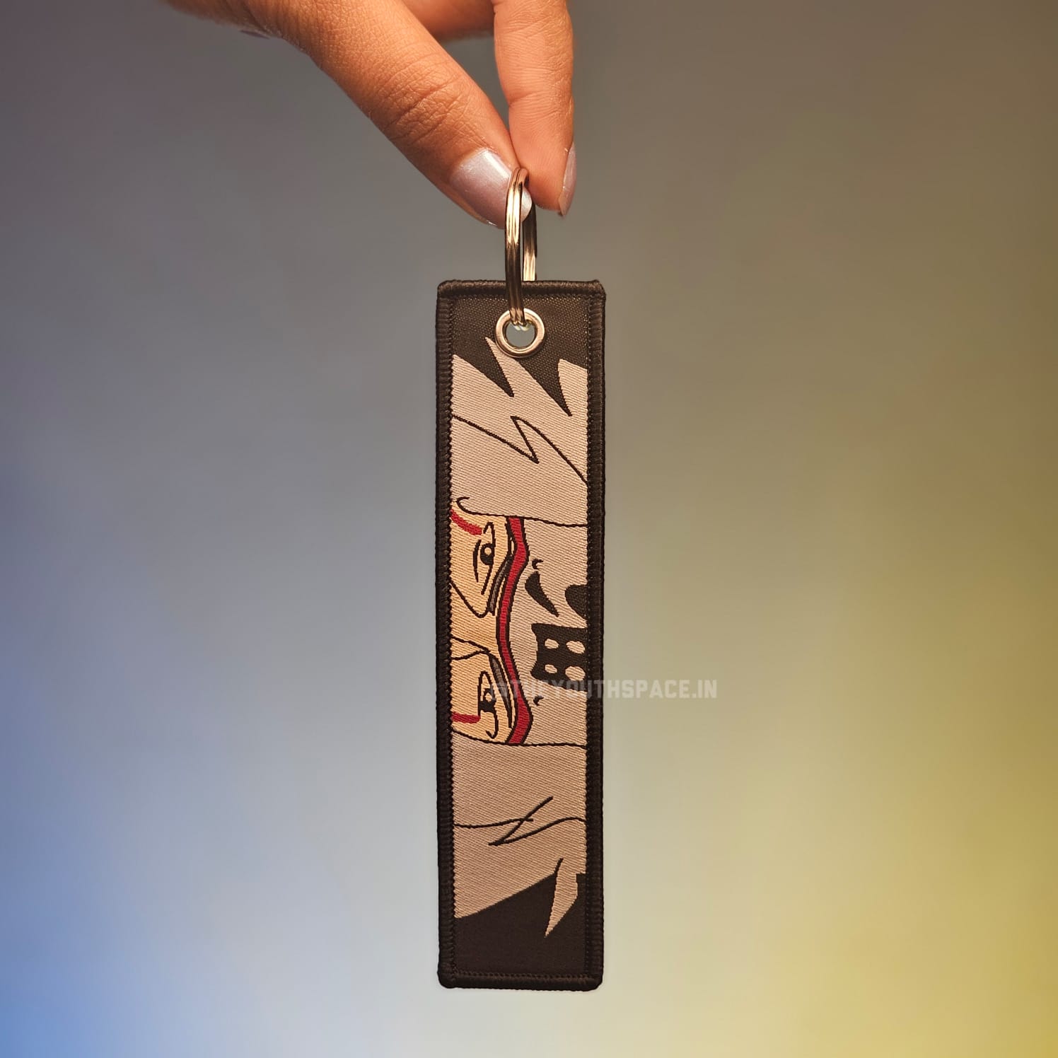 Jiraiya Flip Side Embroidered Keychain (15 cm)