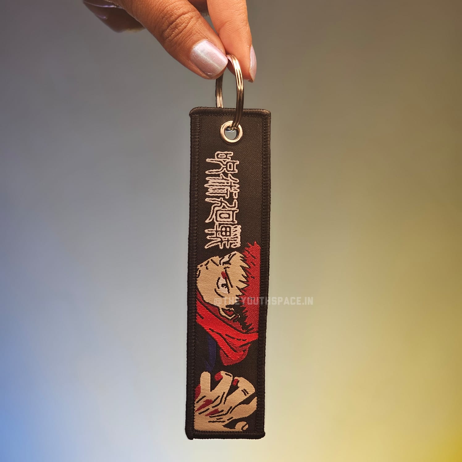 Jujutsu Kaisen Flip Side Embroidered Keychain (Size - 15 cms)