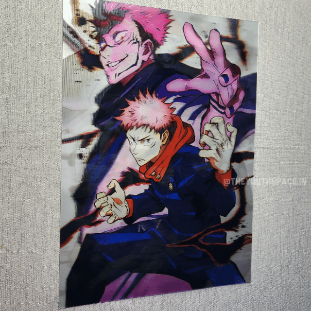 Jujutsu Kaisen 3D Motion Wall Poster