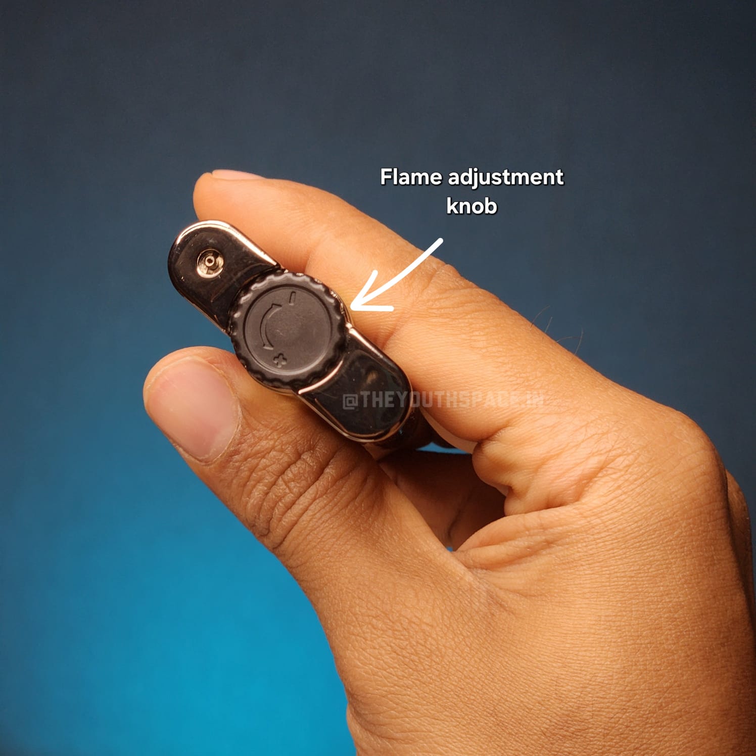 Heavy Block Burner Jet Flame Lighter With LED Light
