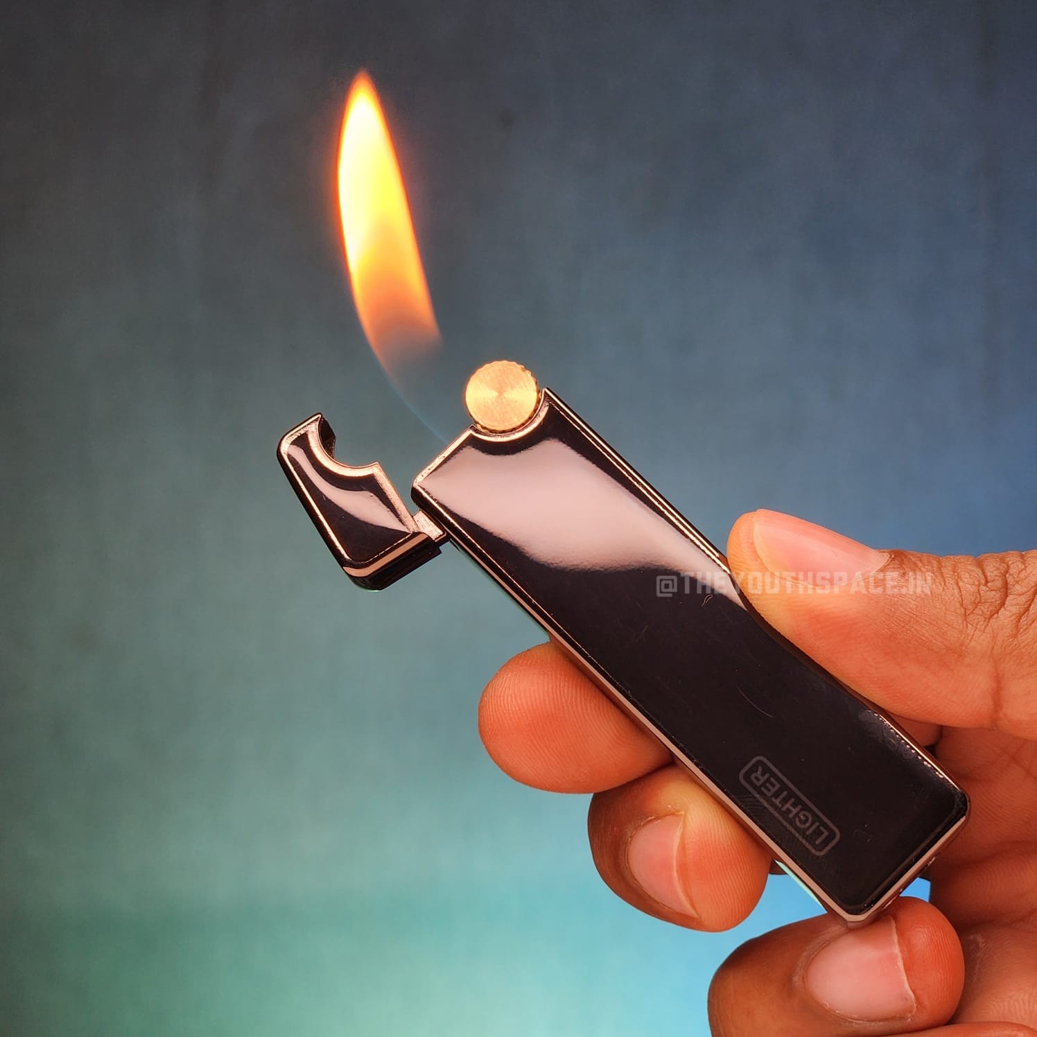 Premium Stylish Slender Lighter (Metallic)