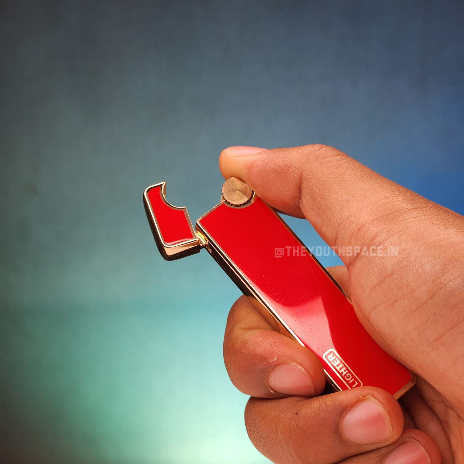 Premium Stylish Slender Lighter (Metallic)