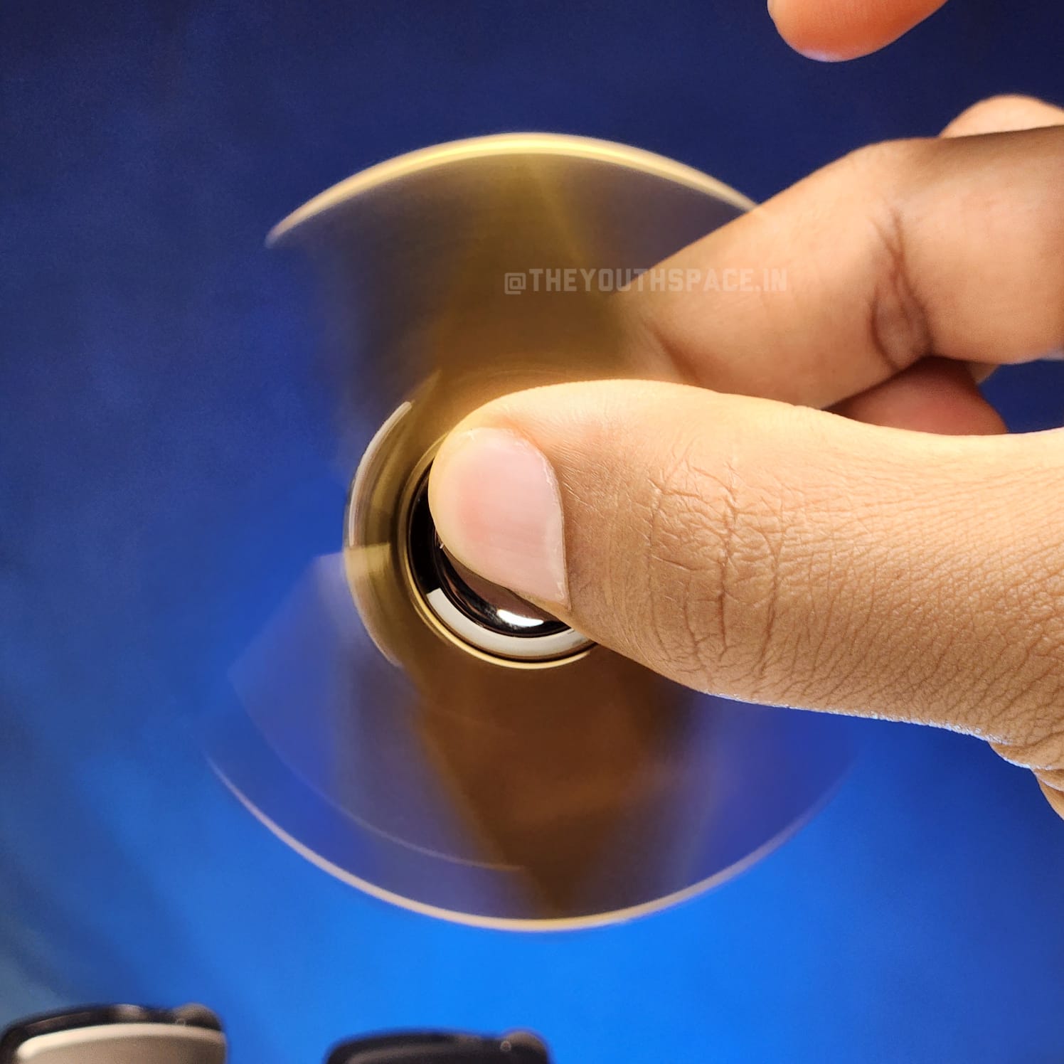Fidget Spinner Jet Lighter (Metallic)
