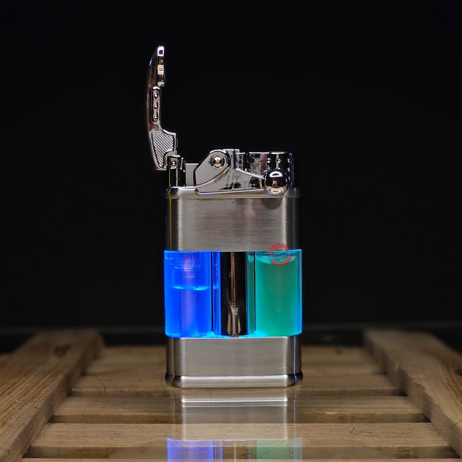 Green Flame Jet Ignition Lighter (Metallic)