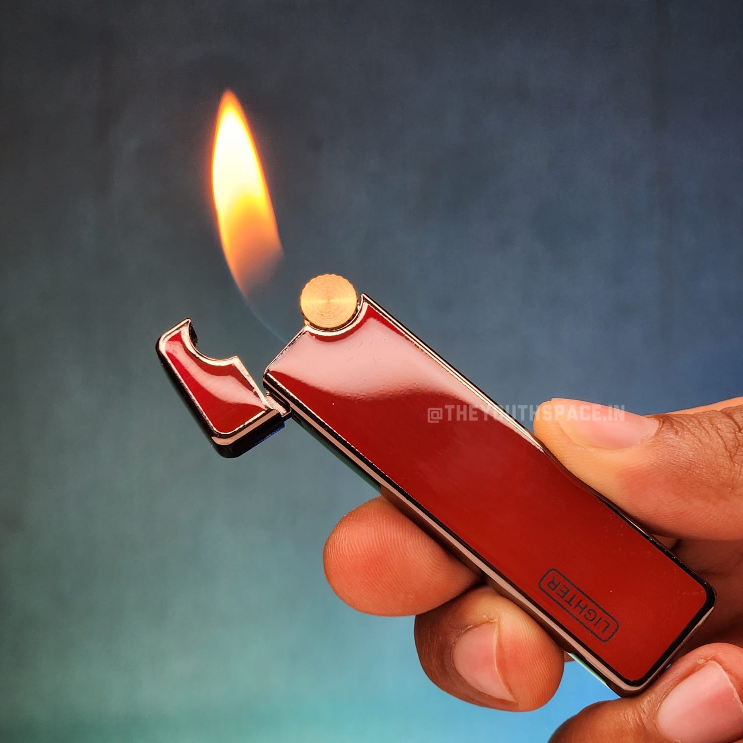 Premium Stylish Slender Lighter (Metallic)