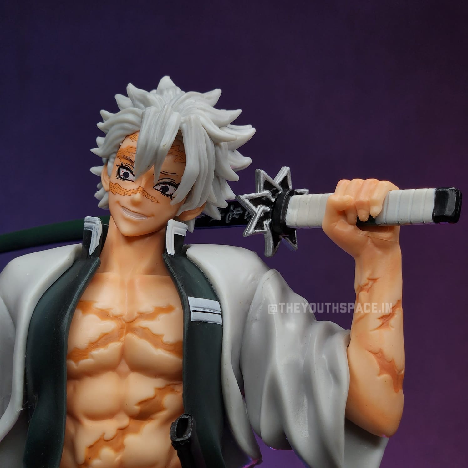 Sanemi Shinazugawa Action Figure - Demon Slayer