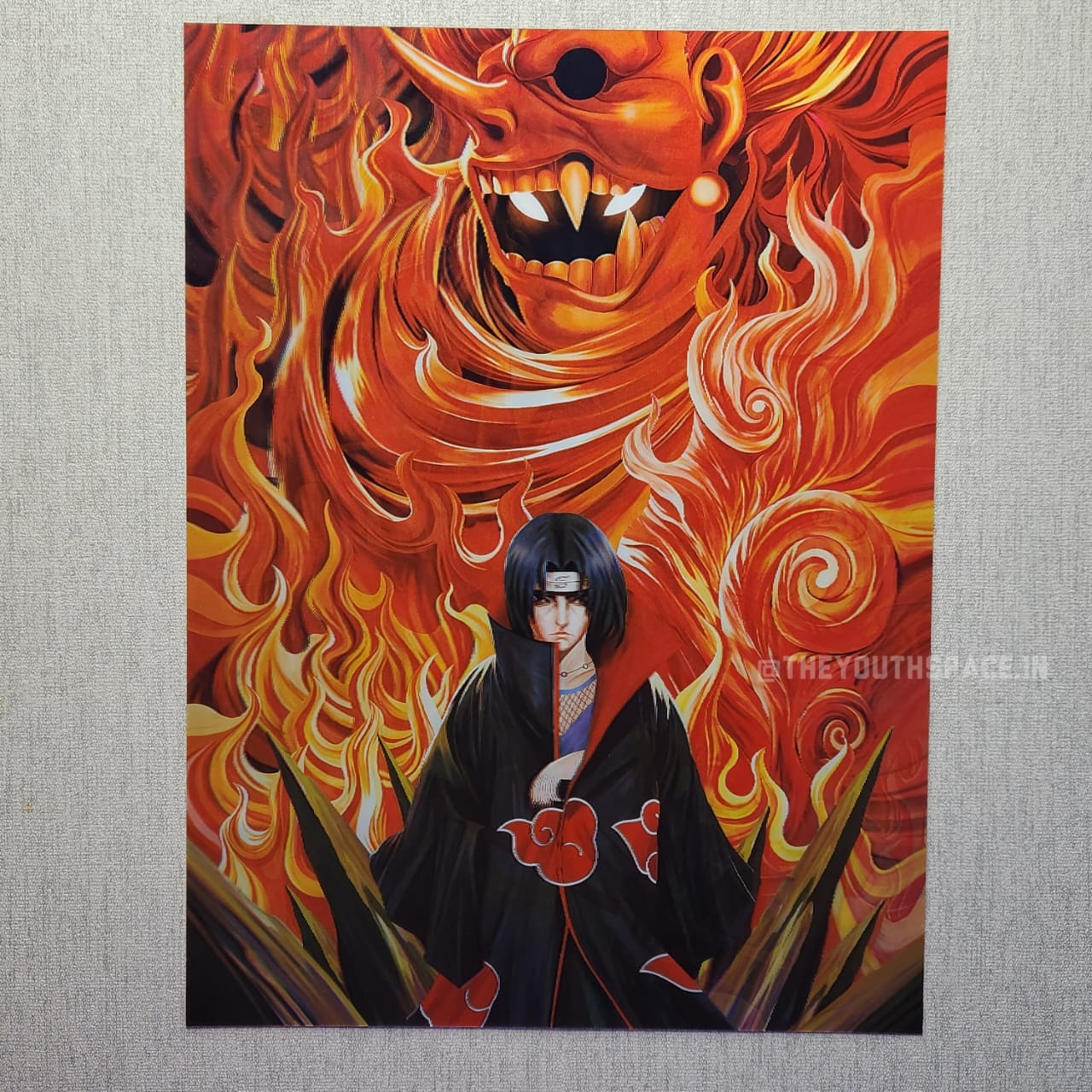 Itachi, Madara & Sasuke Susanoo 3D Motion Wall Poster