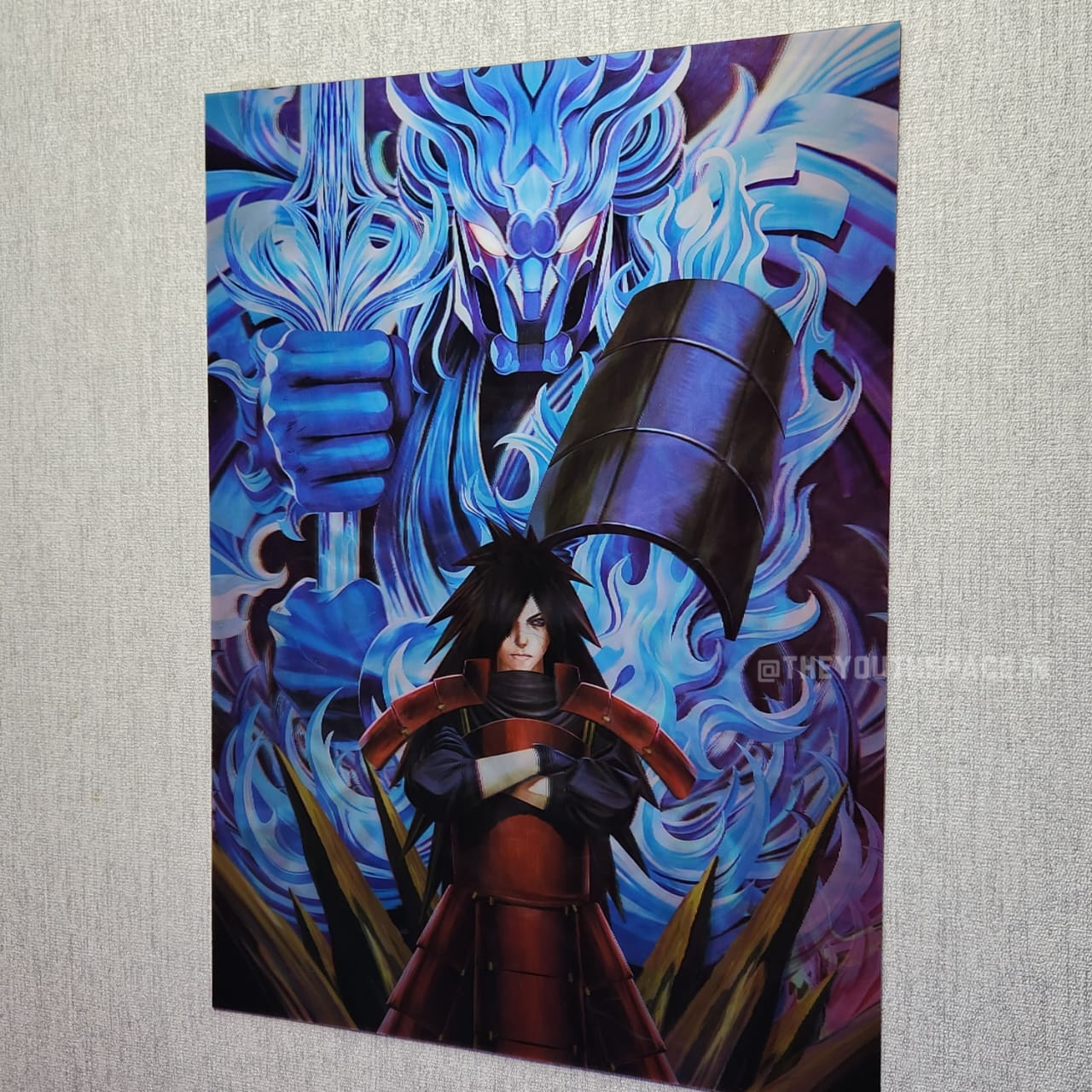 Itachi, Madara & Sasuke Susanoo 3D Motion Wall Poster