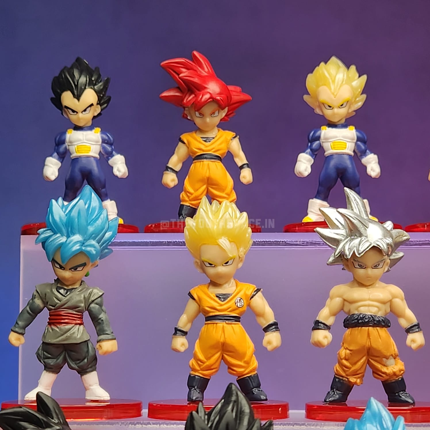 New DRAGON BALL Z SET OF 21 FIGURINES