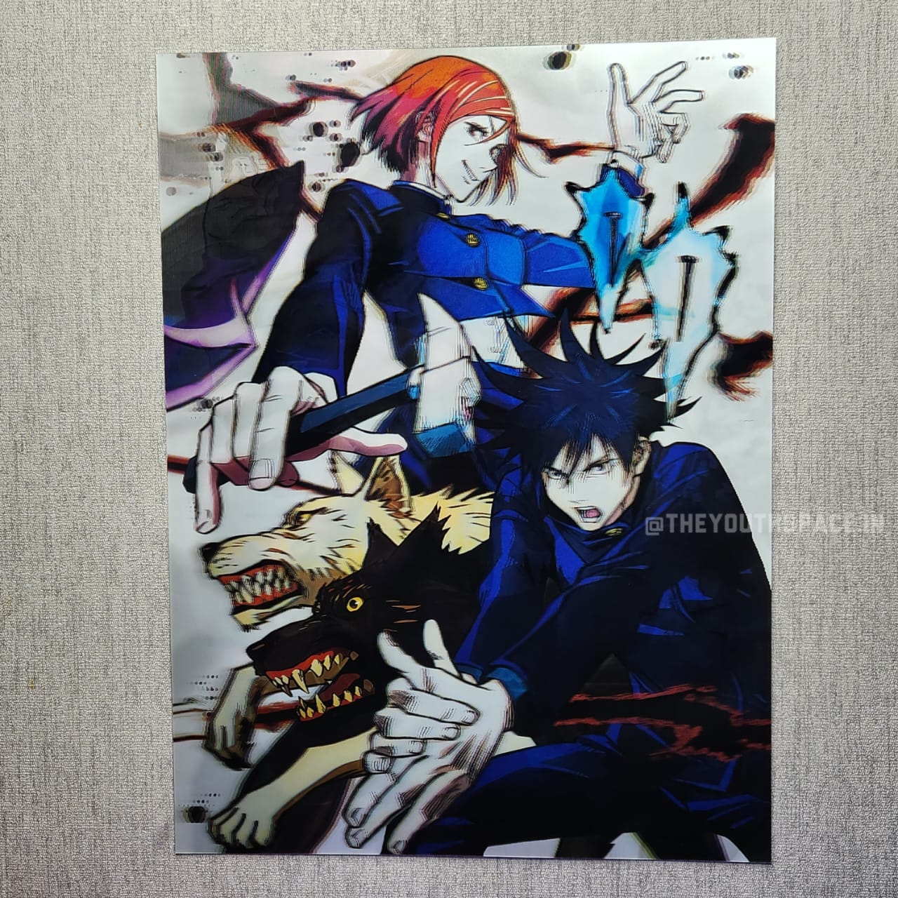 Jujutsu Kaisen 3D Motion Wall Poster
