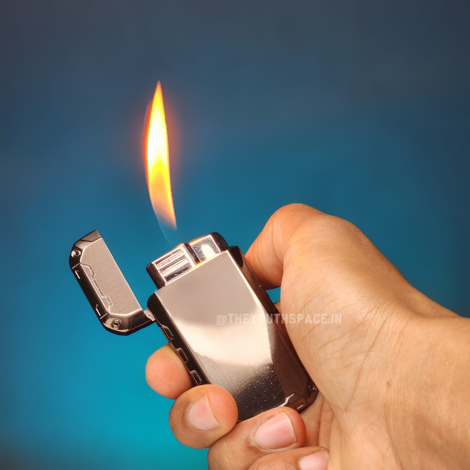 Forge Flame Dual Mode Jet Lighter (Metallic)