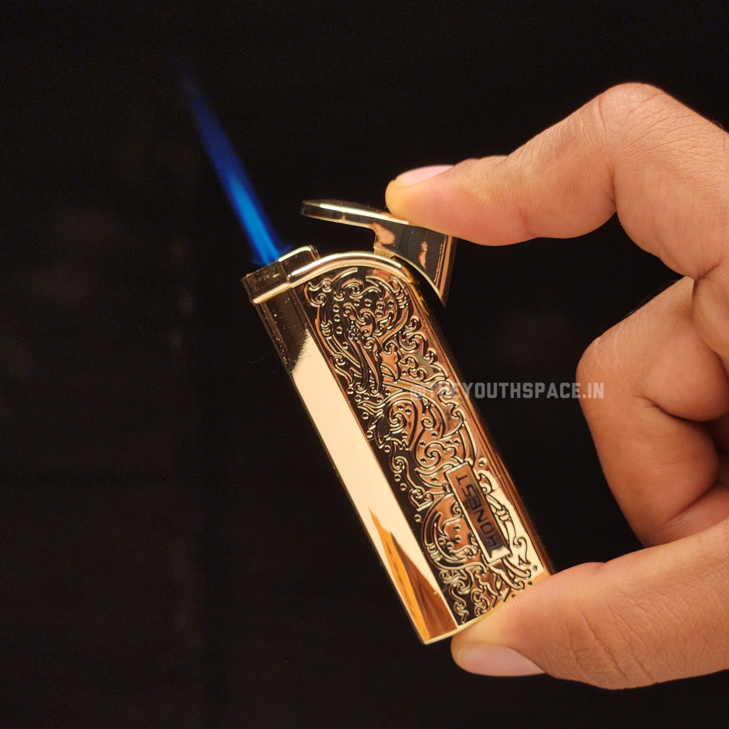 Premium Golden Oath Jet Lighter (Metallic)