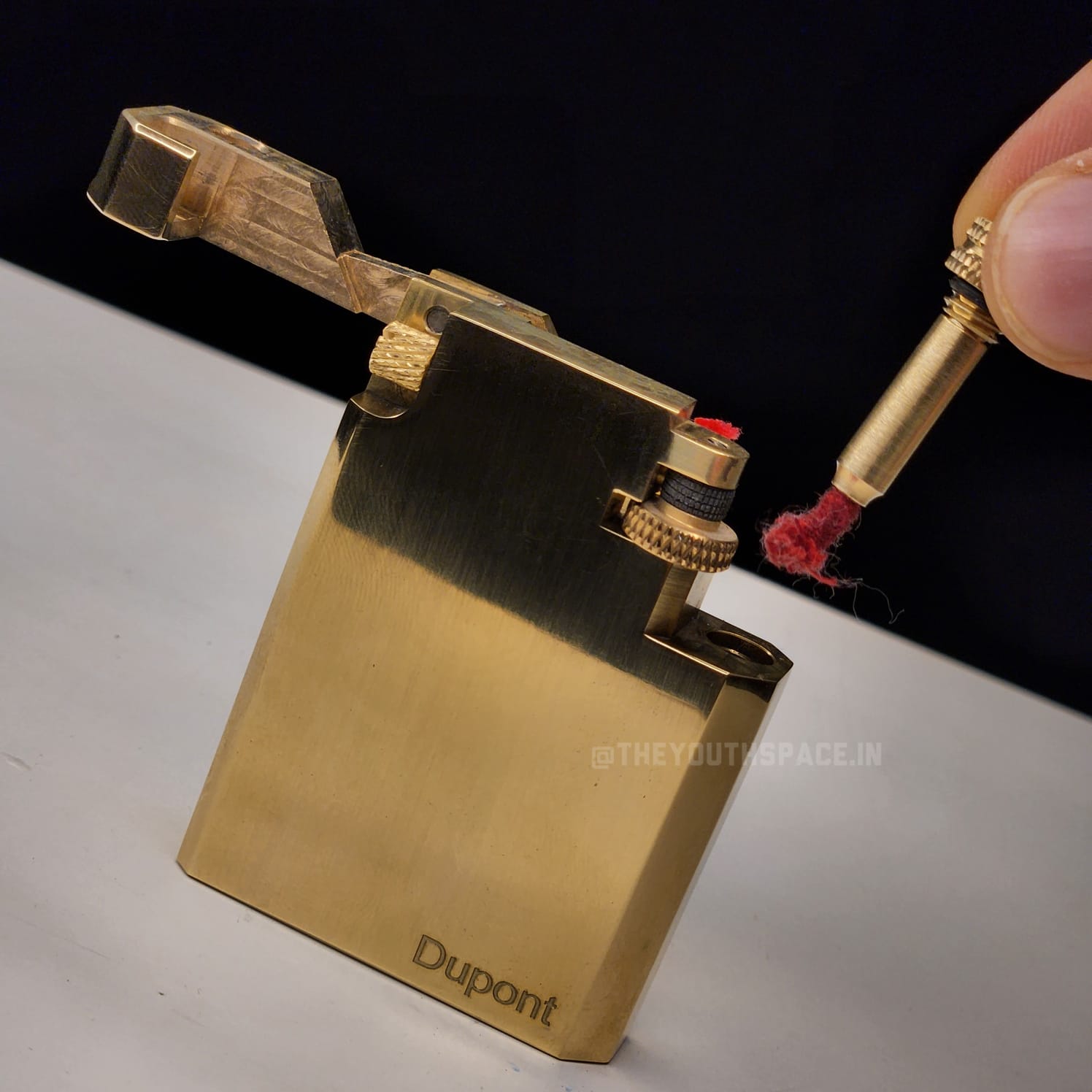 Brass Luxe Flame Stick Lighter