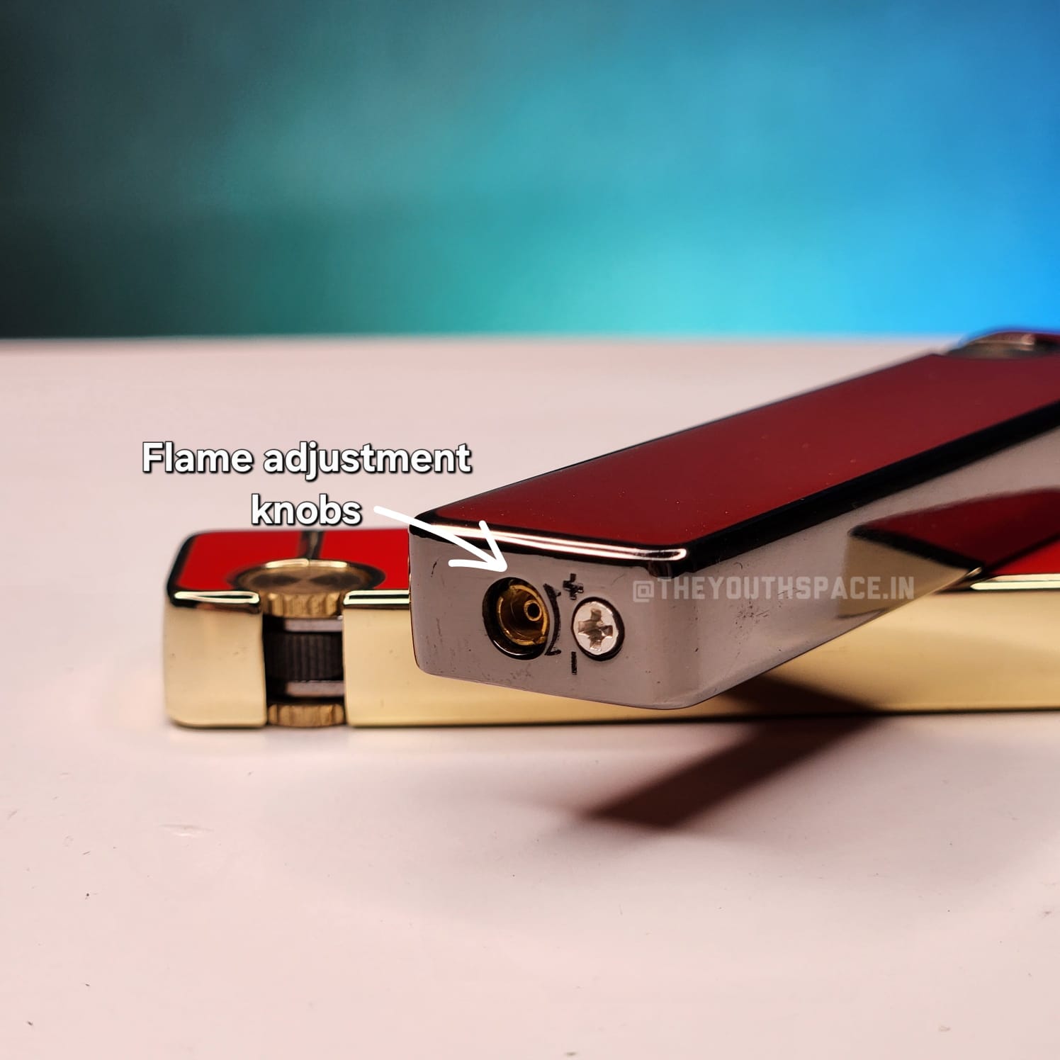 Premium Stylish Slender Lighter (Metallic)